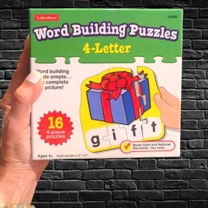 EUC 4-Letter Word Building Puzzles Lakeshore Learning Resources ⭐